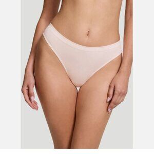 Victoria's Secret Seamless Thong Panty Purest Pink Size XXL New